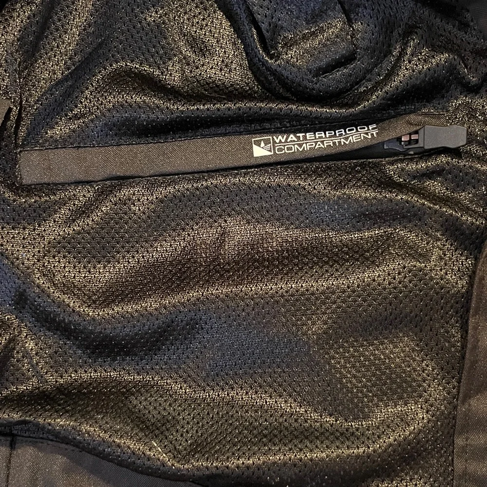 Alpinestars Isla Water Repellant Black Motorcycle Riding Jacket - Picture 15 of 16